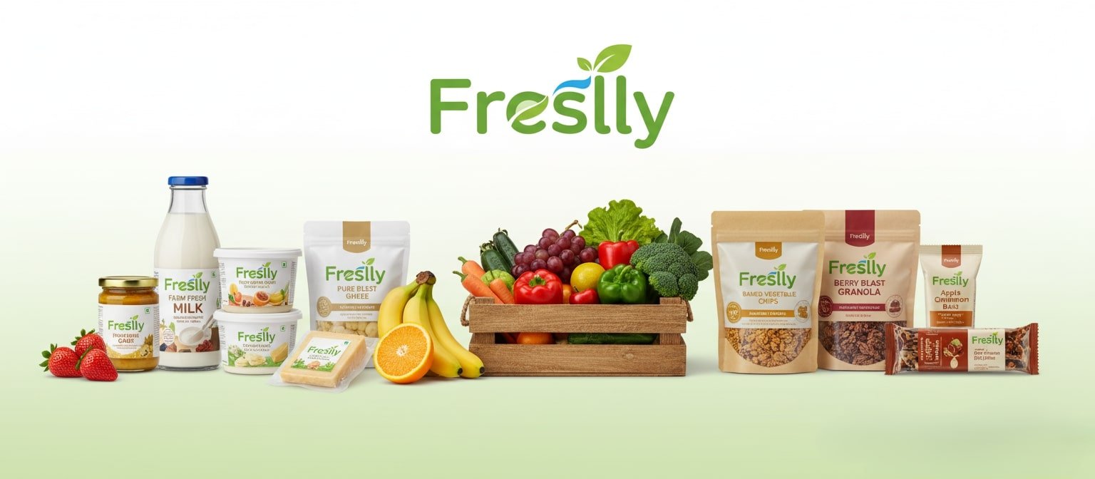 Freslly - fresh groceries and essentials